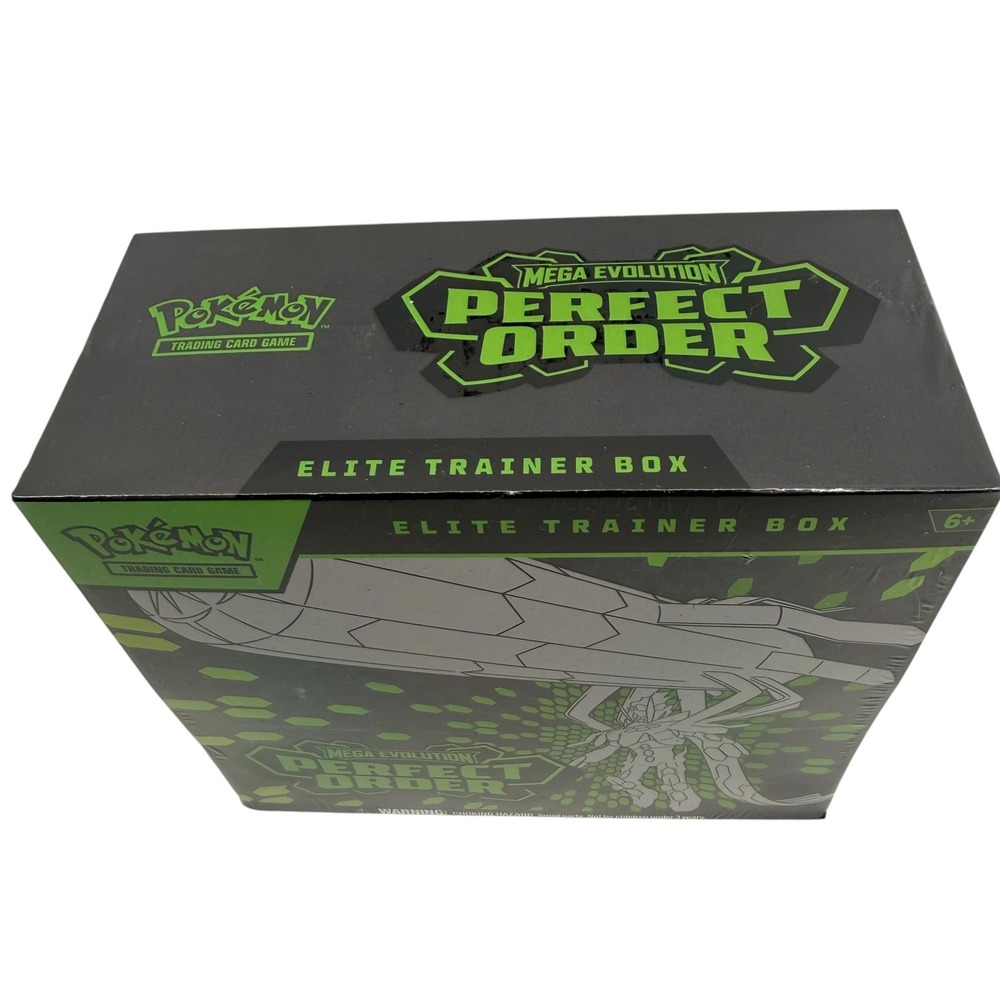 Pokemon TCG Mega Evolution Perfect Order Elite Trainer Box Mega Zygarde Sealed - Picture 2 of 5